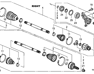 Front Right Axle Sahft - 44305TA1A00