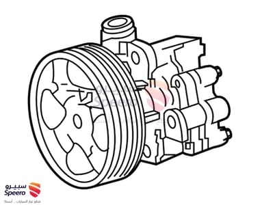 Power Steering Pump - 443100C110