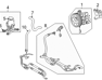 Power Steering Pump - 443100C110