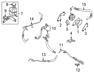 Steering Pressure Hose - 4441007030