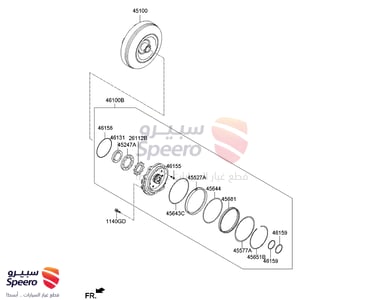 CONVERTER ASSY-TORQUE - 451003BHE0