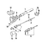 صورة SHAFT ASSY, STEERING MAIN
