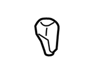 Knob Assembly-Gear Shift Lever - 46720D7000TRY