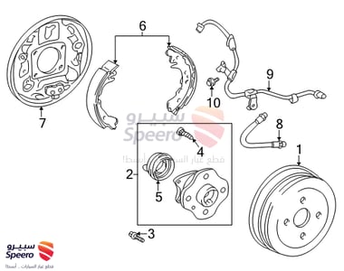 CYLINDER ASSY, REAR WHEEL BRAKE(FOR RH, FRONT OR UPPER) - 4755047010