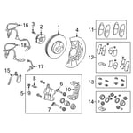صورة Pin, Front Disc Brake Cylinder Slide, NO.2