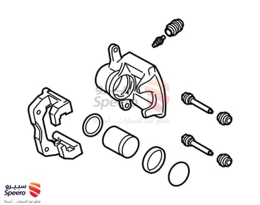 طقم فحمات فرامل خلفية - 4785042061
