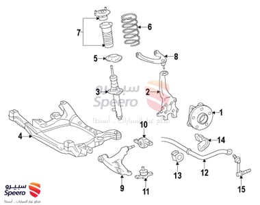 مساعد امامي يمين - 4851080492