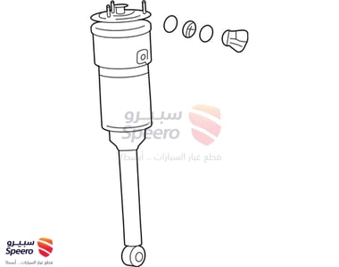 مساعد خلفي يمين تويوتا LS460 2012-2000