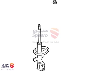 Absorber Assy, Shock, Rear LH - 4854039465