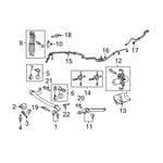 صورة ذراع مقص خلفي يمين