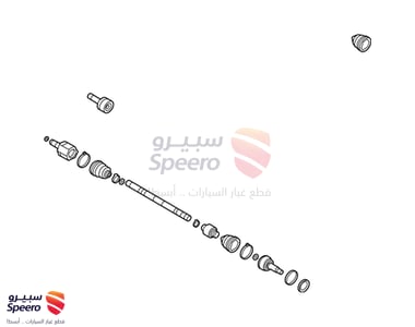 Joint Assembly-Cv LH - 49500B2500