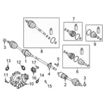 صورة Shaft Assembly-Drive, LH