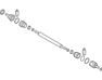 Axle boots F.L - 49500D4200