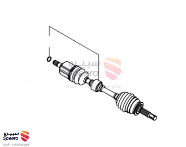 Shaft Assembly-Drive LH - 495012F210