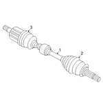 صورة Shaft Assembly-Drive, LH