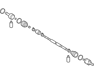 Shaft Assembly-Drive, LH - 495012H112