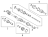 Axle boots F.R - 49501F6150