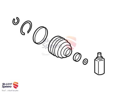 BOOT KIT-FR AXLE DIF - 495832W200