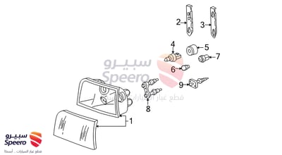 قطعة رقم 4W7Z13008B