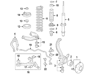 Shock Absorber Unit, Front - 51605SDAA04