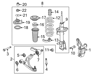 Shock Absorber Unit, Right Front - 51605SZAA02