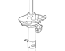 Shock Absorber Unit, Right Front - 51611T2F315