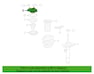 Rubber, FR. Shock Absorber Mounting - 51670TLAA01