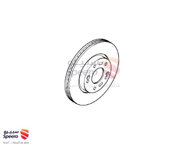 DISC-FRONT WHEEL BRAKE - 51712F6200