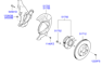 KNUCKLE-FRONT AXLE,LH - 51715F2000