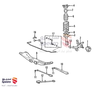 Flange R - 527102D115