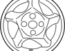 Aluminium Wheel Assembly - 5291025930