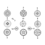 صورة Aluminium Wheel Assembly