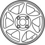 صورة Aluminium Wheel Assembly
