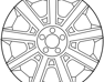 Aluminium Wheel Assembly - 529103N260