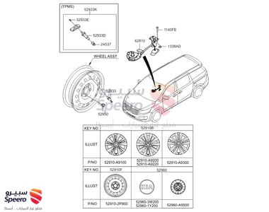 جنط ألمنيوم - 52910A9220