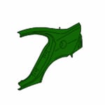 رفرف خلفي يسار 5301F077