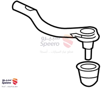 ذراع دركسون خارجي يمين - 53540SDAA01