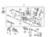 End, Passenger Side Tie Rod - 53540SDAA01