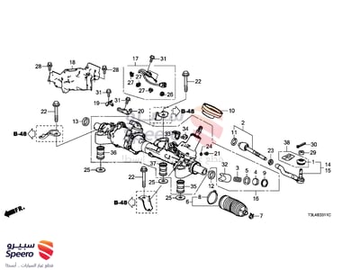 ذراع دركسون خارجي يسار - 53560T2AA01