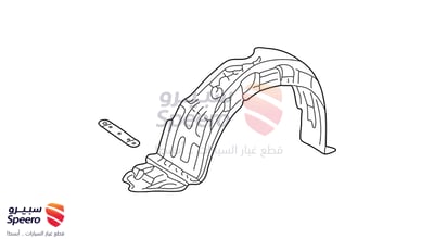 بطانة رفرف امامي يمين