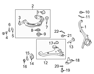 Arm F,R,Down - 545002J002