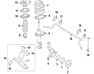 Arm F,R - 54501F6000