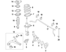 Arm Bush F,down - 545511J000