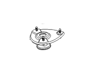 INSULATOR ASSY-STRUT RH - 546101G555