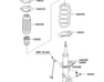 SEAT ASSY-SPRING,UPR - 546202K000
