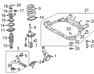 Strut Assembly, Front, Left - 546501E200