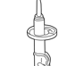 shock absorber F,R - 546612D100