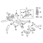 Rear Lower Spring Seal 550366CA0A