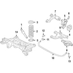 ربلة ياي خلفي فوق يمين 550367S000