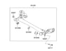 BUSH-TRAIL ARM - 551602K000